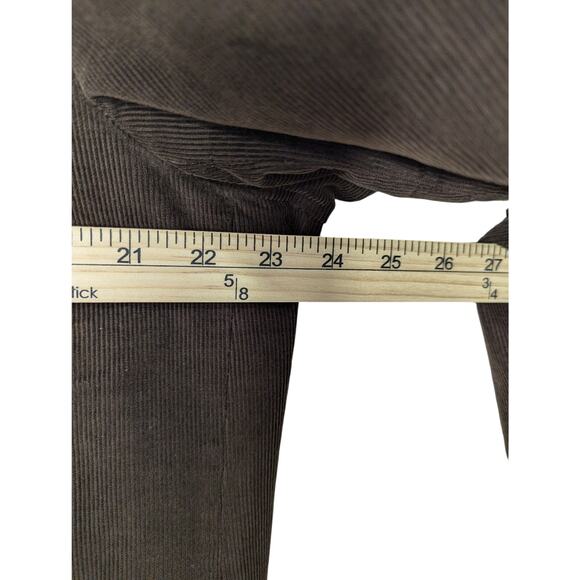 Stafford Men's 48R Brown Corduroy Classic Blazer Elbow Patch Jacket Sport Coat - Picture 3 of 8